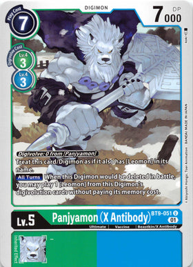 Panjyamon (X Antibody) [BT9-051] [X Record] Normal