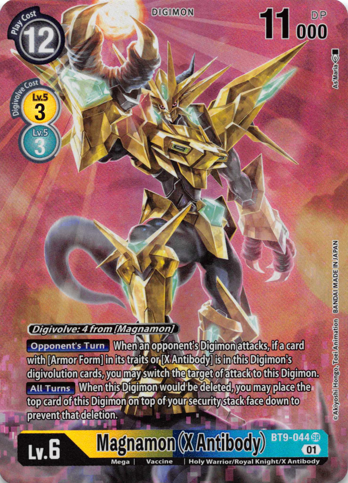 Magnamon (X Antibody) (Alternate Art) [BT9-044] [X Record] Foil