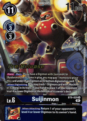 Suijinmon [BT9-029] [X Record Pre-Release Cards] Foil