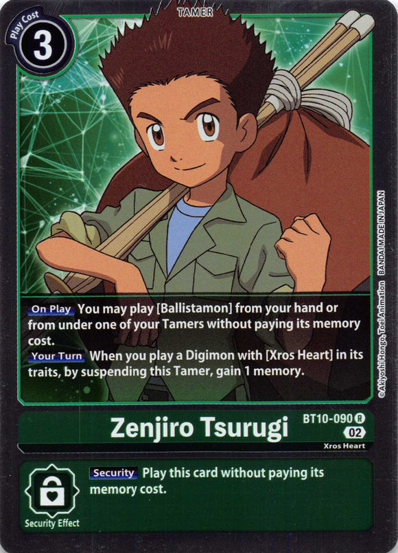 Zenjiro Tsurugi [BT10-090] [Xros Encounter] Foil