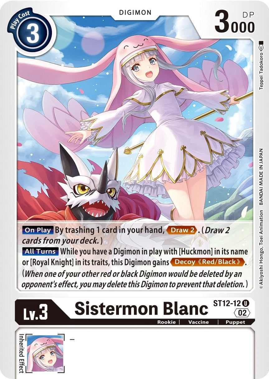 Sistermon Blanc [ST12-12] [Starter Deck 12: Jesmon] Normal