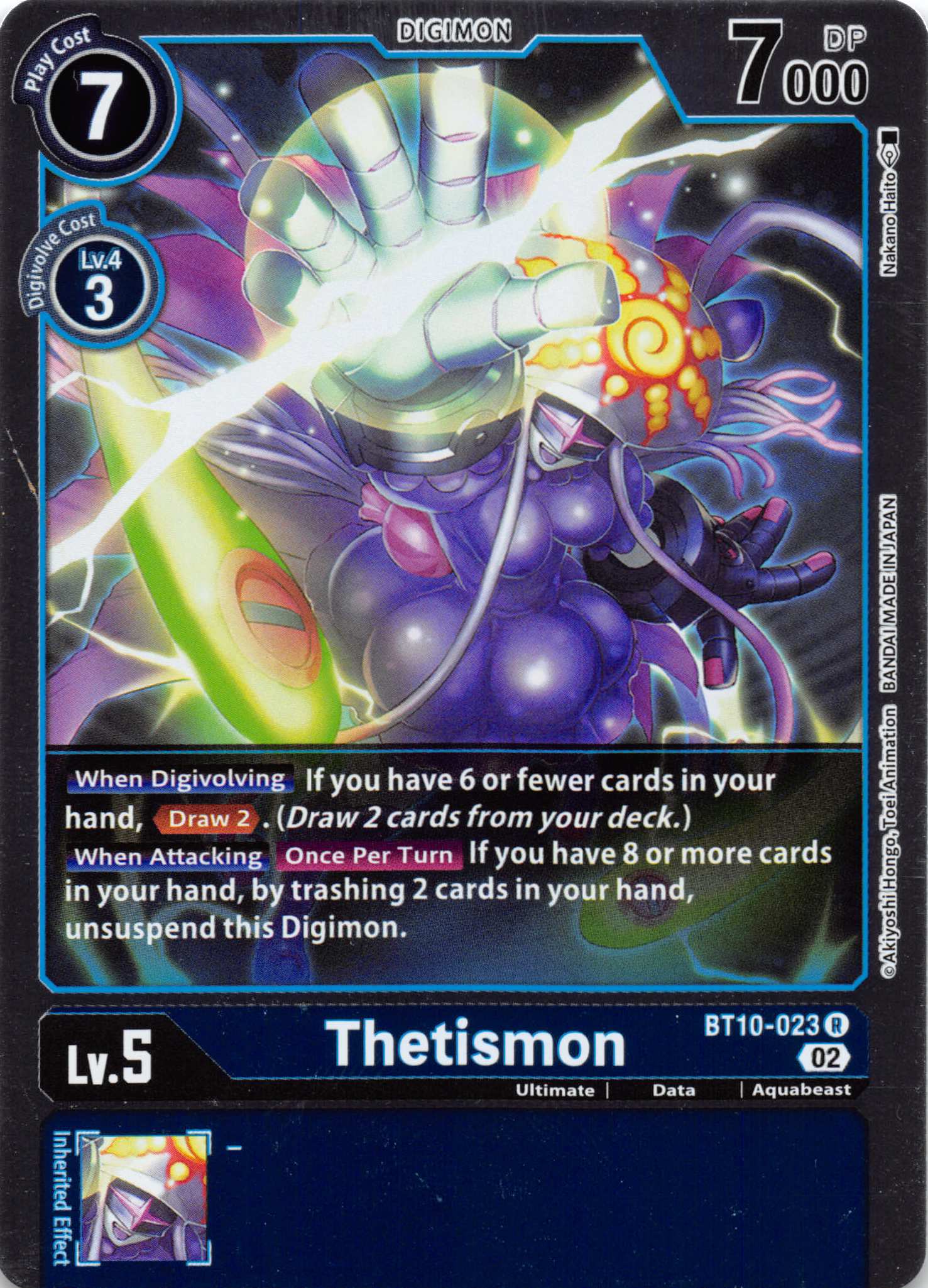 Thetismon [BT10-023] [Xros Encounter] Foil