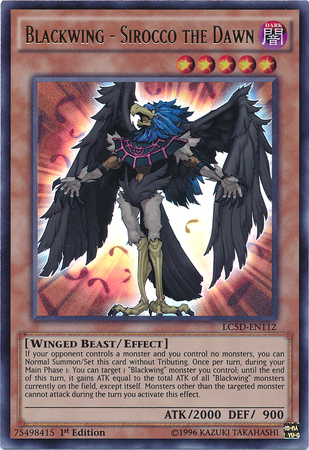 Blackwing - Sirocco the Dawn [LC5D-EN112] Ultra Rare - Duel Kingdom