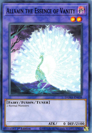 Allvain the Essence of Vanity [DAMA-EN038] Common - Duel Kingdom