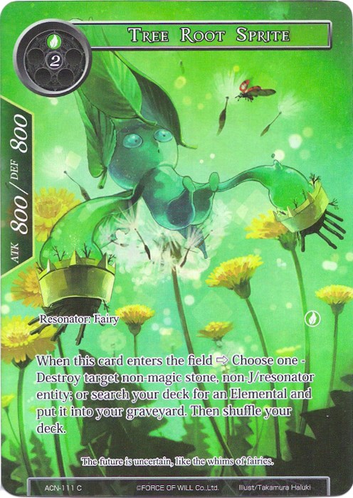 Tree Root Sprite (Full Art) (ACN-111) [Ancient Nights]