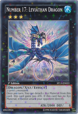 Number 17: Leviathan Dragon [SP13-EN023] Starfoil Rare - Duel Kingdom