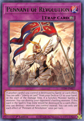Pennant of Revolution [LED8-EN027] Rare - Duel Kingdom