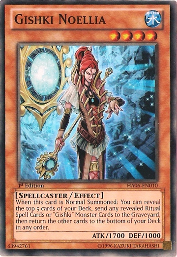 Gishki Noellia [HA06-EN010] Super Rare - Duel Kingdom