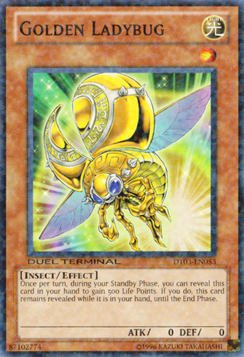 Golden Ladybug [DT03-EN053] Common - Duel Kingdom