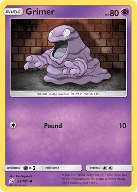 Grimer (62/181) [Sun & Moon: Team Up] - Duel Kingdom