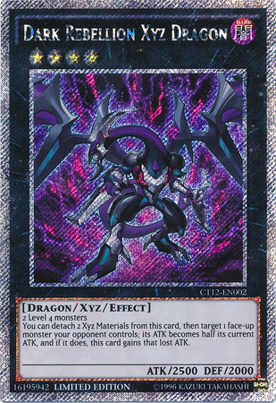 Dark Rebellion Xyz Dragon [CT12-EN002] Secret Rare - Duel Kingdom