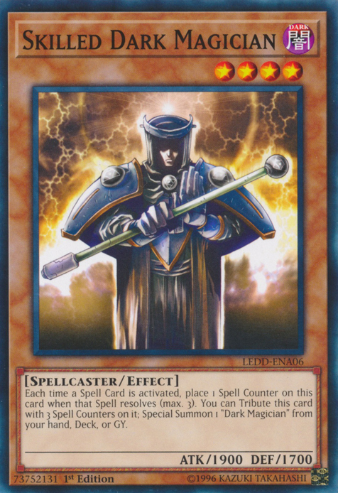 Skilled Dark Magician [LEDD-ENA06] Common - Duel Kingdom