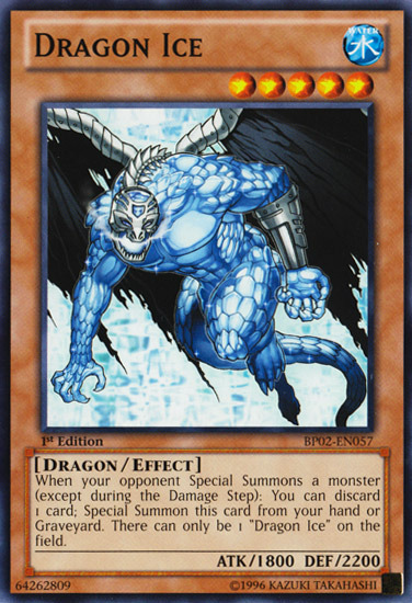 Dragon Ice [BP02-EN057] Mosaic Rare - Duel Kingdom