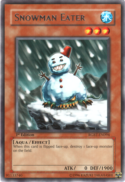 Snowman Eater [RGBT-EN094] Rare - Duel Kingdom