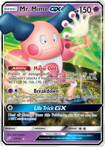 Mr. Mime GX (67/181) [Sun & Moon: Team Up] - Duel Kingdom