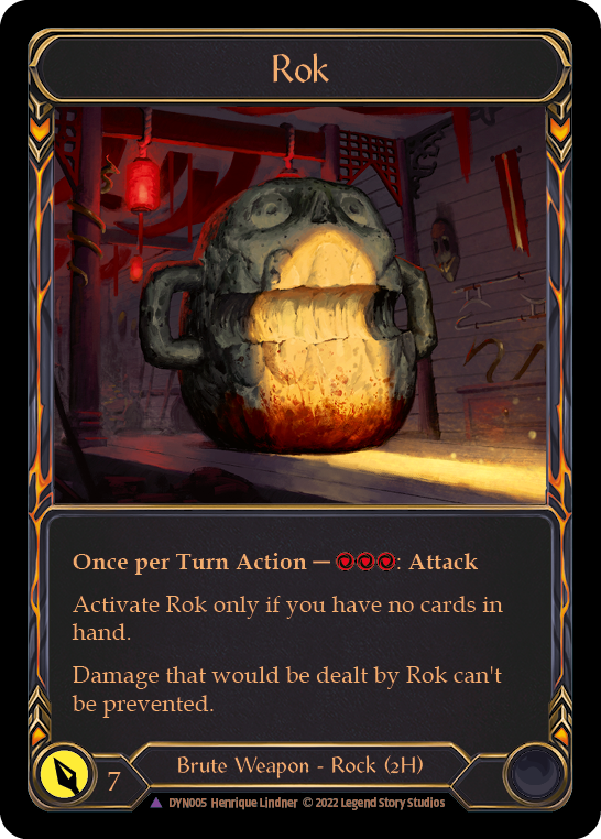 Rok (Marvel) [DYN005] [Dynasty] Cold Foil