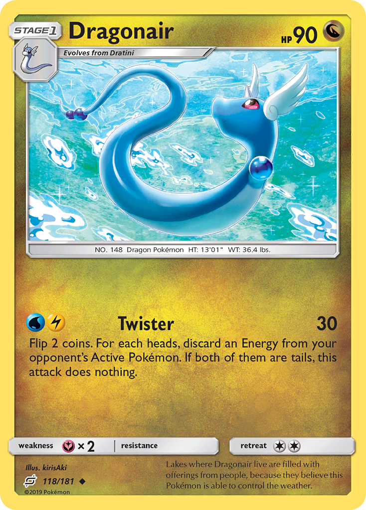 Dragonair (118/181) [Sun & Moon: Team Up] - Duel Kingdom