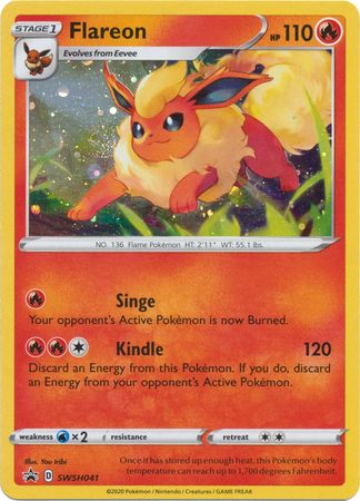 Flareon (SWSH041) [Sword & Shield: Black Star Promos] - Duel Kingdom