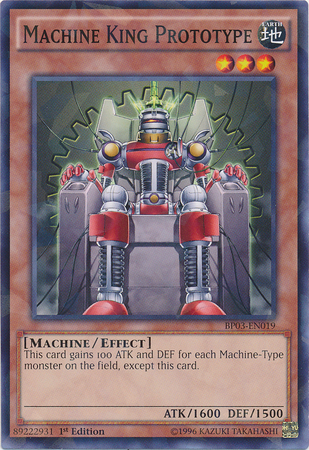 Machine King Prototype [BP03-EN019] Shatterfoil Rare - Duel Kingdom