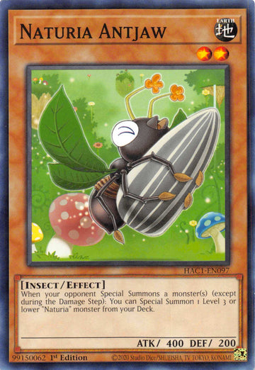 Naturia Antjaw [HAC1-EN097] Common - Duel Kingdom