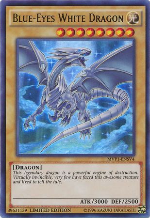 Blue-Eyes White Dragon [MVP1-ENSV4] Ultra Rare - Duel Kingdom