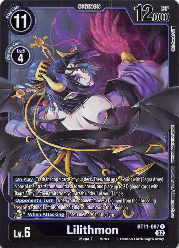 Lilithmon [BT11-087] [Dimensional Phase] Foil