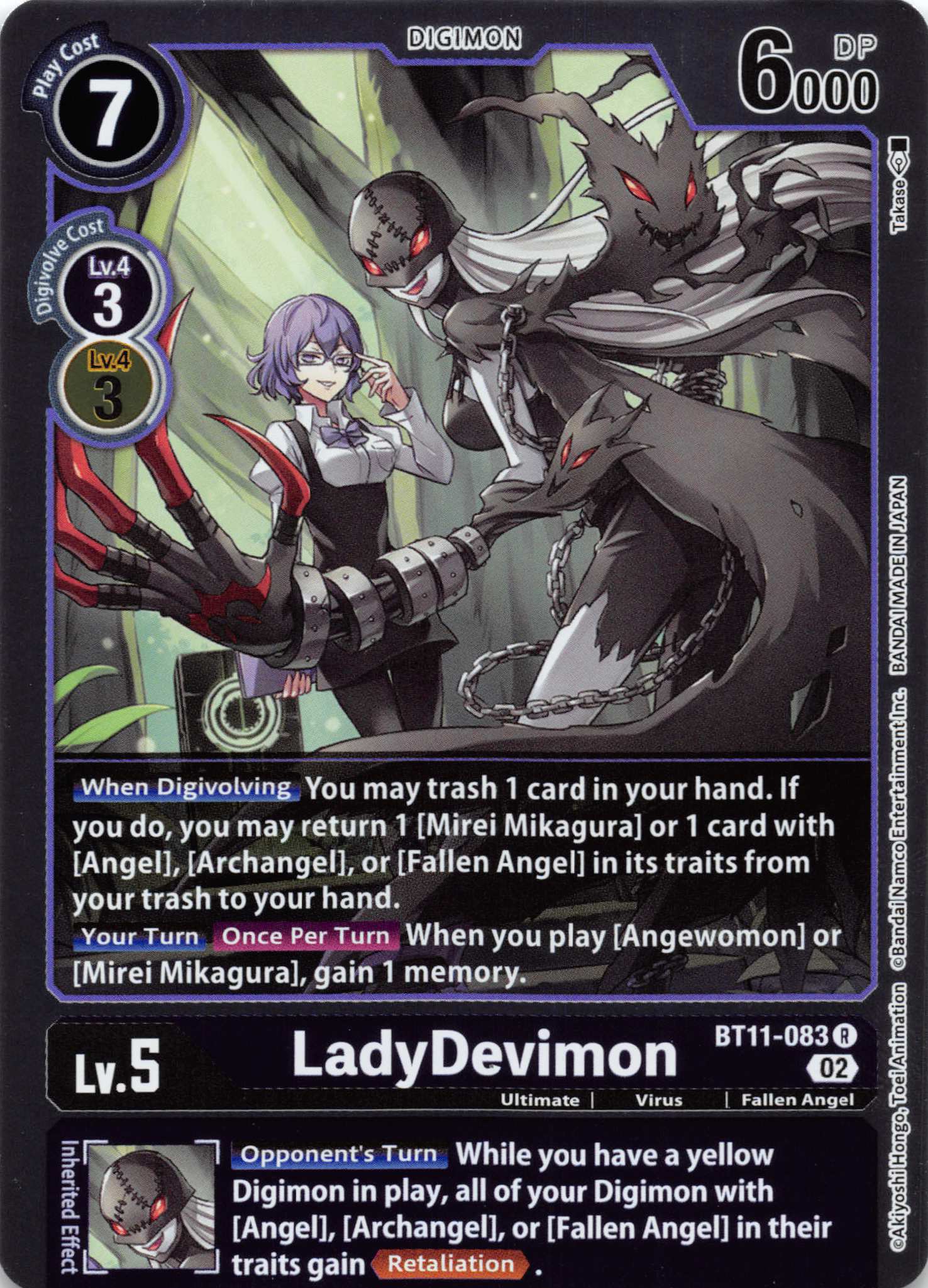 LadyDevimon [BT11-083] [Dimensional Phase] Foil