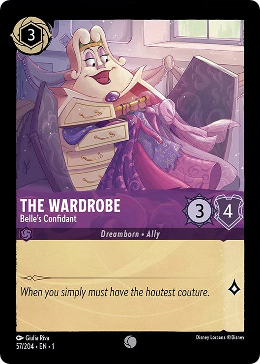 The Wardrobe - Belle's Confidant 57/204 (The First Chapter)