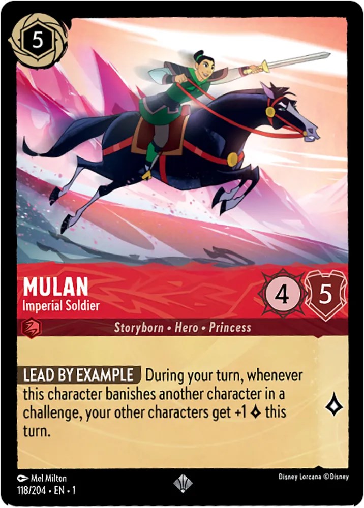 Mulan - Imperial Soldier 118/204 (The First Chapter)