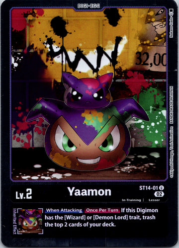Yaamon [ST14-01] [Starter Deck 14: Beelzemon Advanced Deck Set] Foil