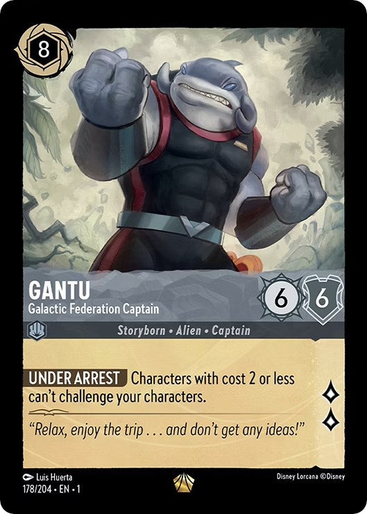 Gantu - Galactic Federation Captain 178/204 (The First Chapter) Cold Foil