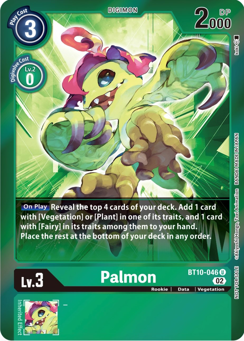 Palmon (Event Pack 4) [BT10-046] [Xros Encounter] Foil