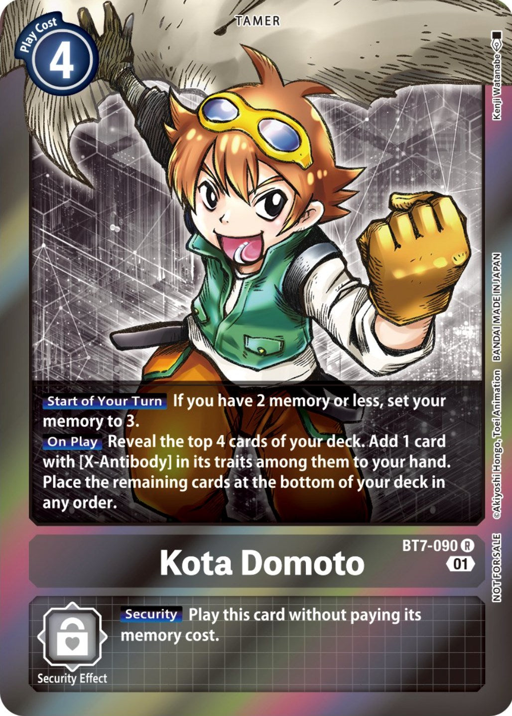 Kota Domoto (Event Pack 4) [BT7-090] [Next Adventure] Foil