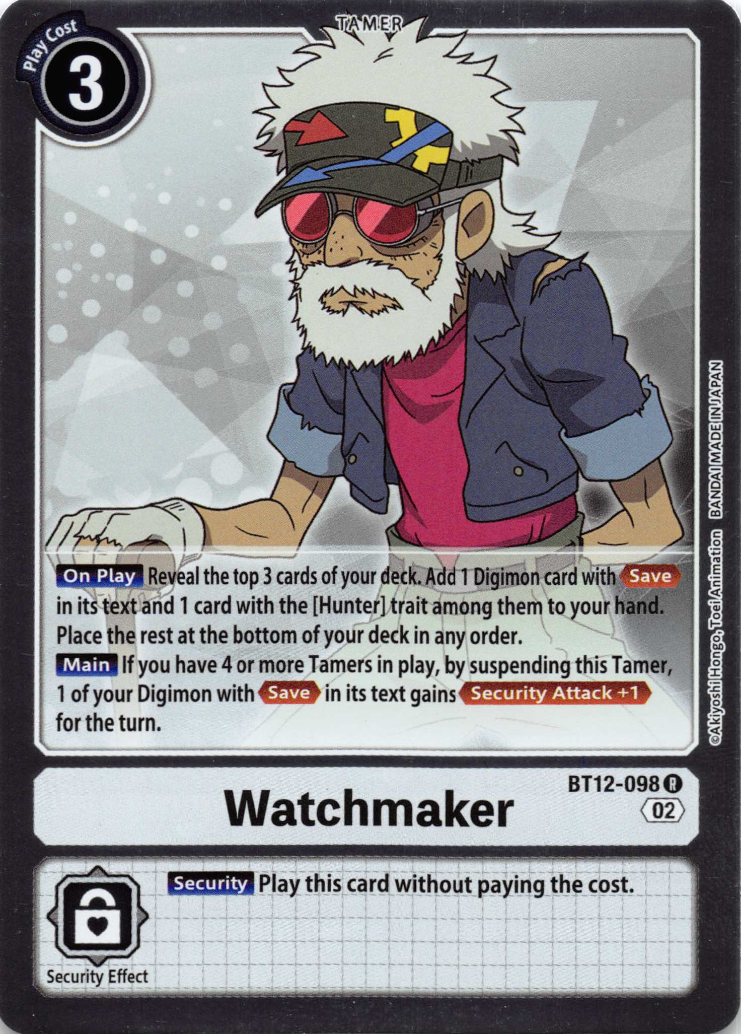 Watchmaker [BT12-098] [Across Time] Foil