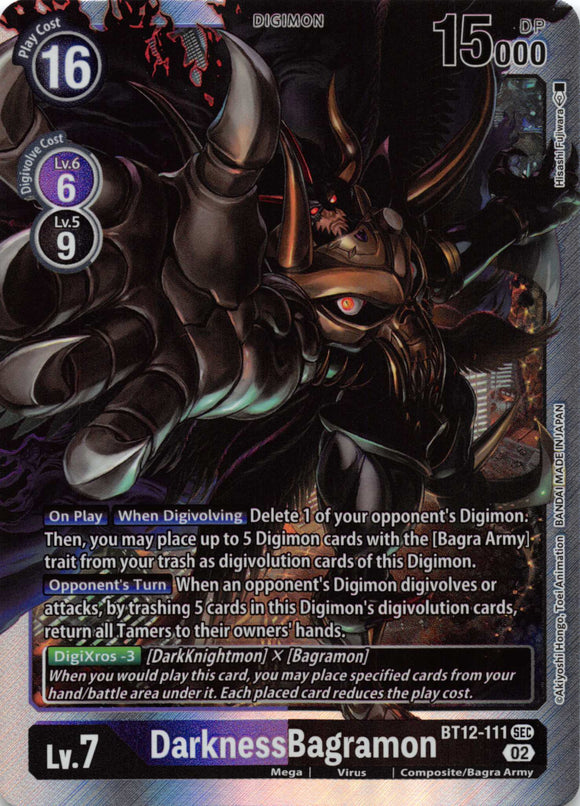 DarknessBagramon [BT12-111] [Across Time] Foil