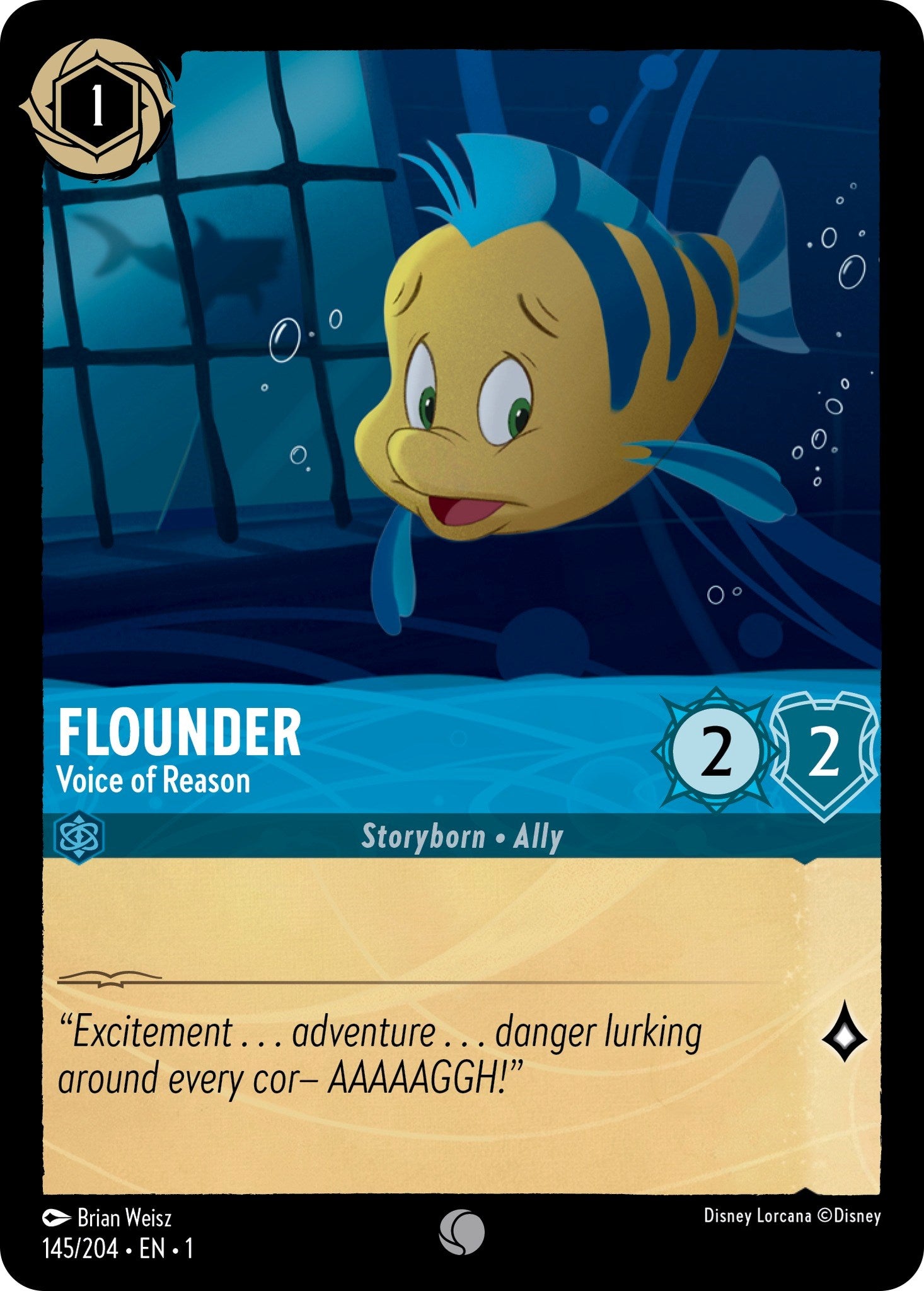 Flounder - Voice of Reason 145/204 (The First Chapter) Cold Foil