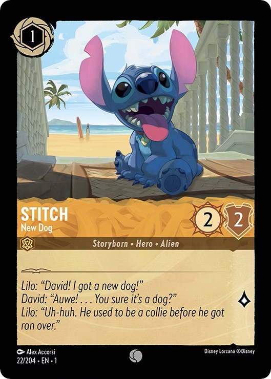 Stitch - New Dog 22/204 (The First Chapter)