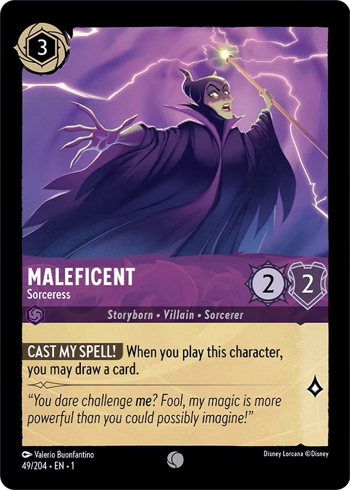 Maleficent - Sorceress 49/204 (The First Chapter)