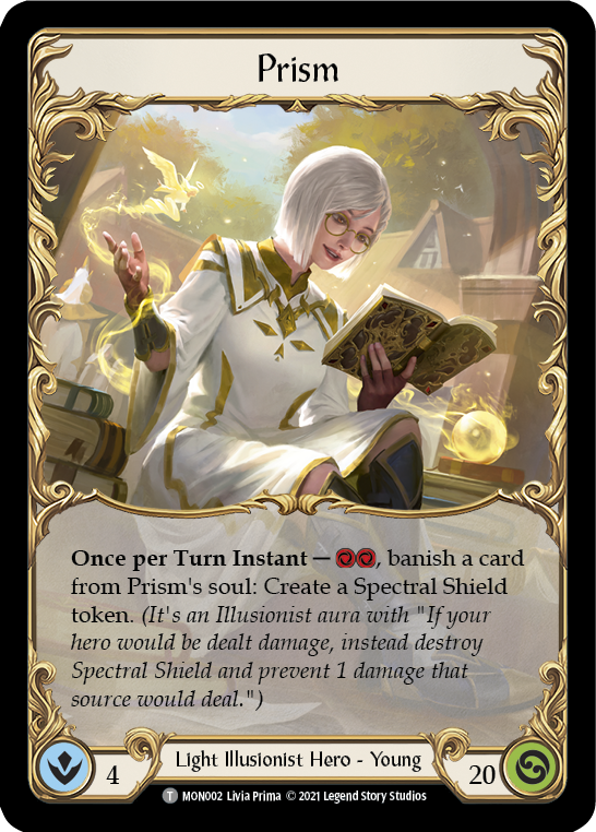 Prism // Prism, Sculptor of Arc Light [MON002 // MON001] 1st Edition Normal - Duel Kingdom