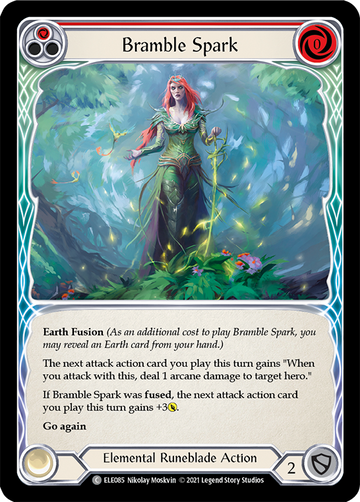 Bramble Spark (Red) [ELE085] 1st Edition Normal - Duel Kingdom