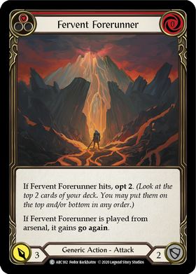 Fervent Forerunner (Red) [ARC182] Unlimited Normal - Duel Kingdom