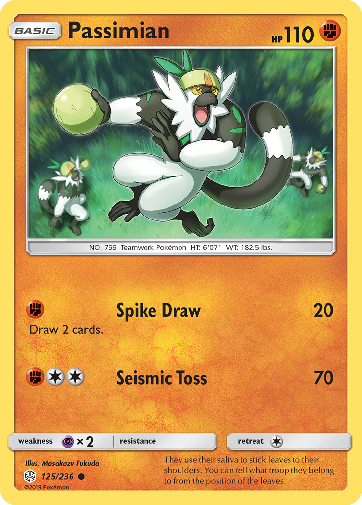 Passimian (125/236) [Sun & Moon: Cosmic Eclipse] - Duel Kingdom