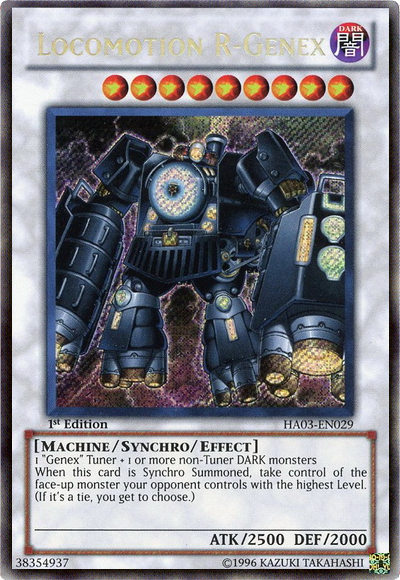 Locomotion R-Genex [HA03-EN029] Secret Rare - Duel Kingdom