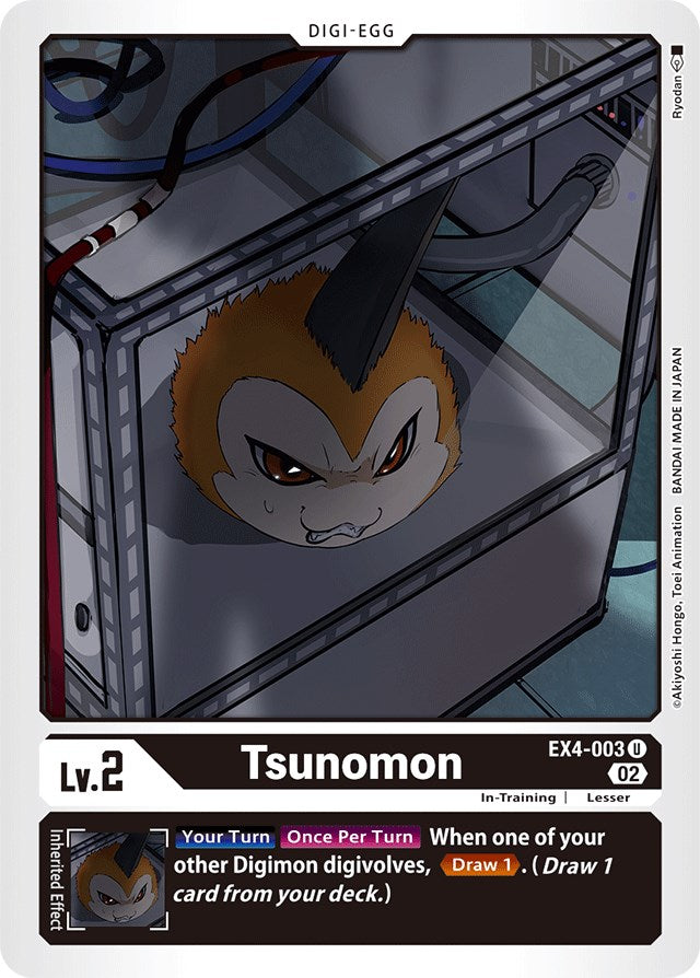 Tsunomon [EX4-003] [Alternative Being Booster] Normal