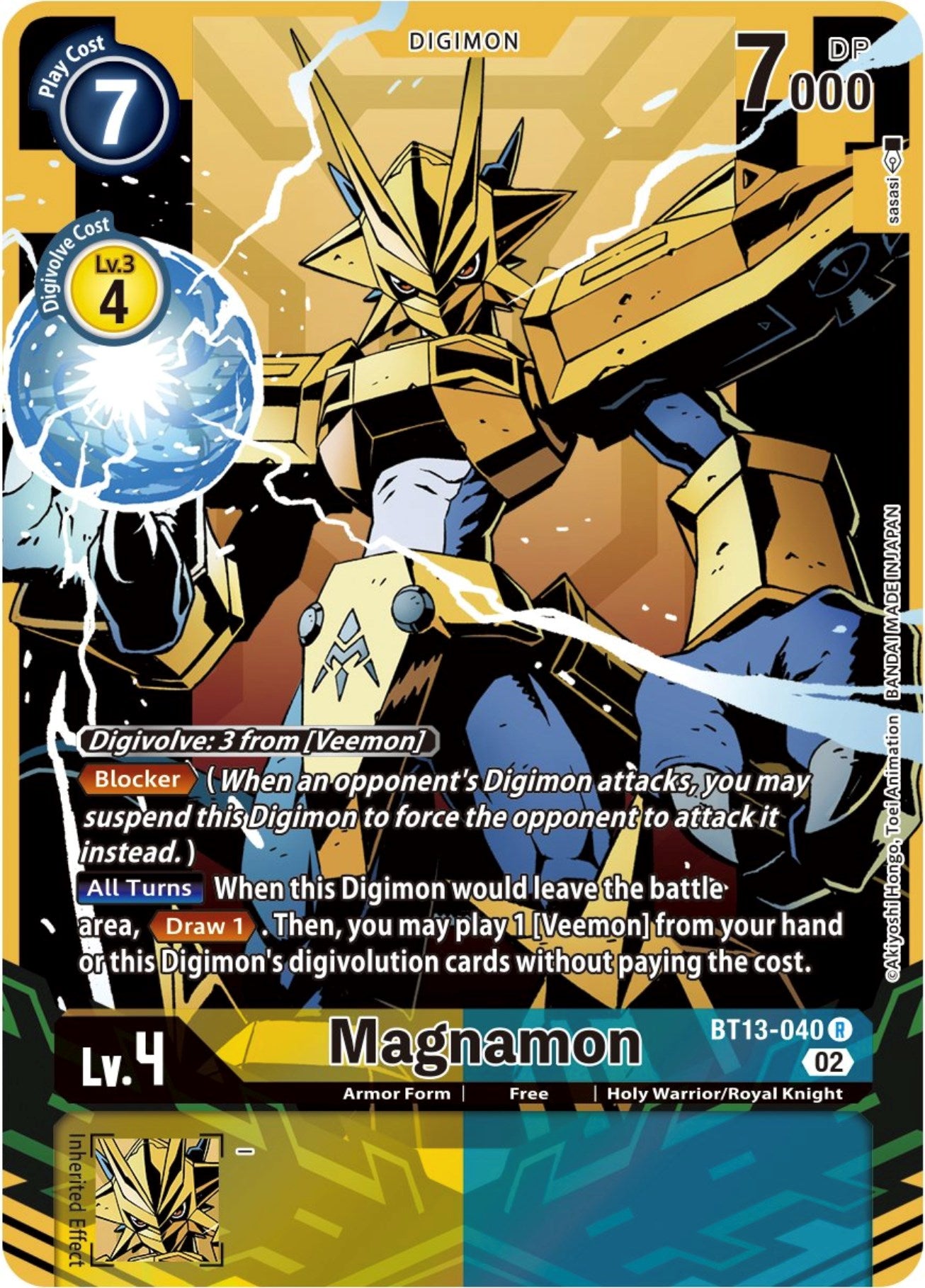 Magnamon (Alternate Art) [BT13-040] [Versus Royal Knights] Foil