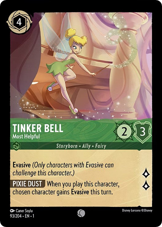 Tinker Bell - Most Helpful 93/204 (The First Chapter) Cold Foil