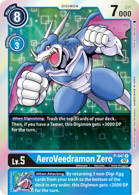 AeroVeedramon Zero (Resurgence Booster Reprint) [P-047] [Resurgence Booster] Foil