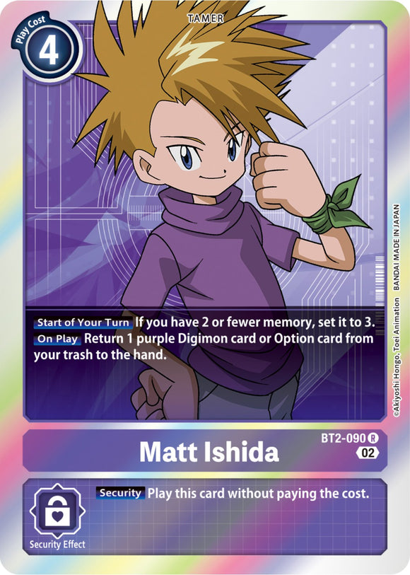 Matt Ishida - BT2-090 (Resurgence Booster Reprint) [BT2-090] [Resurgence Booster] Foil