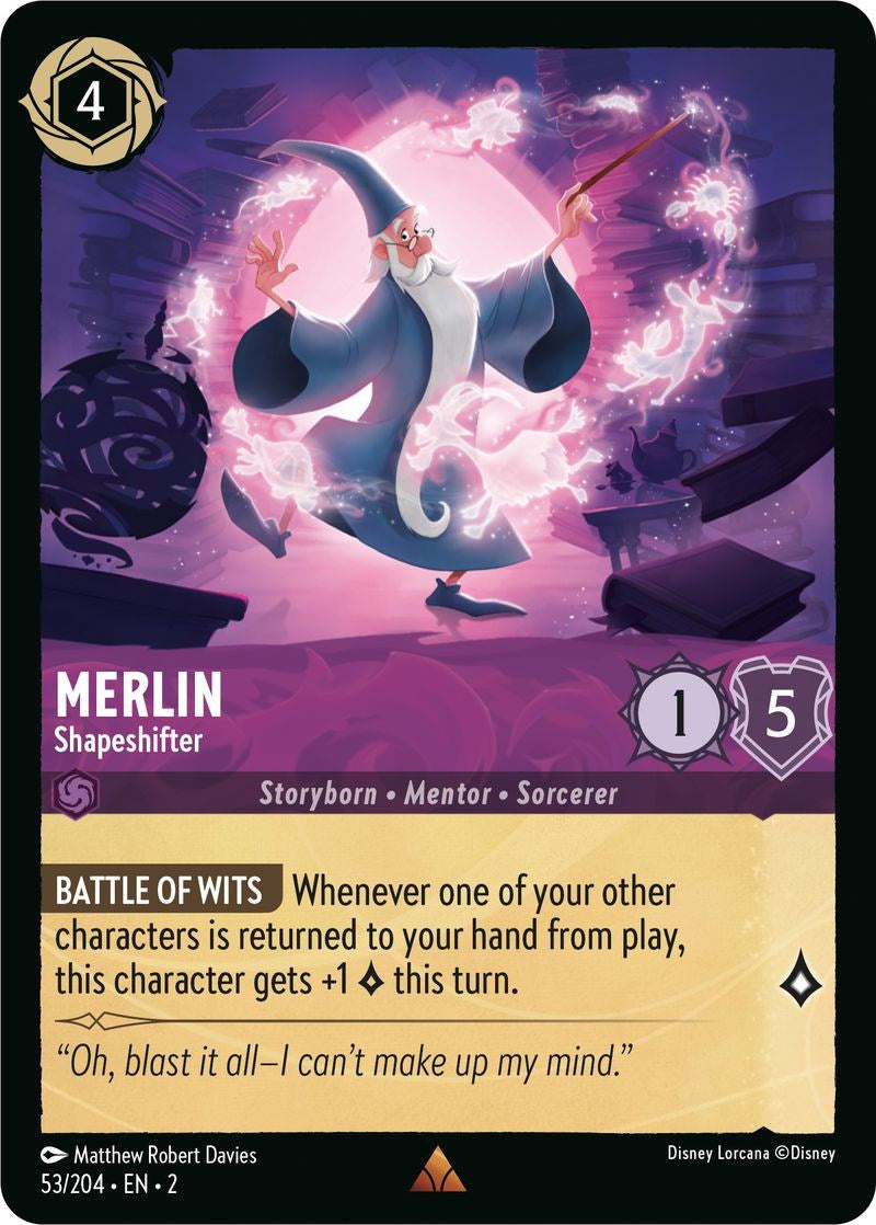 Merlin - Shapeshifter 53/204 (Rise of the Floodborn)