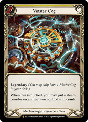 Master Cog [EVO000] (Bright Lights) Cold Foil